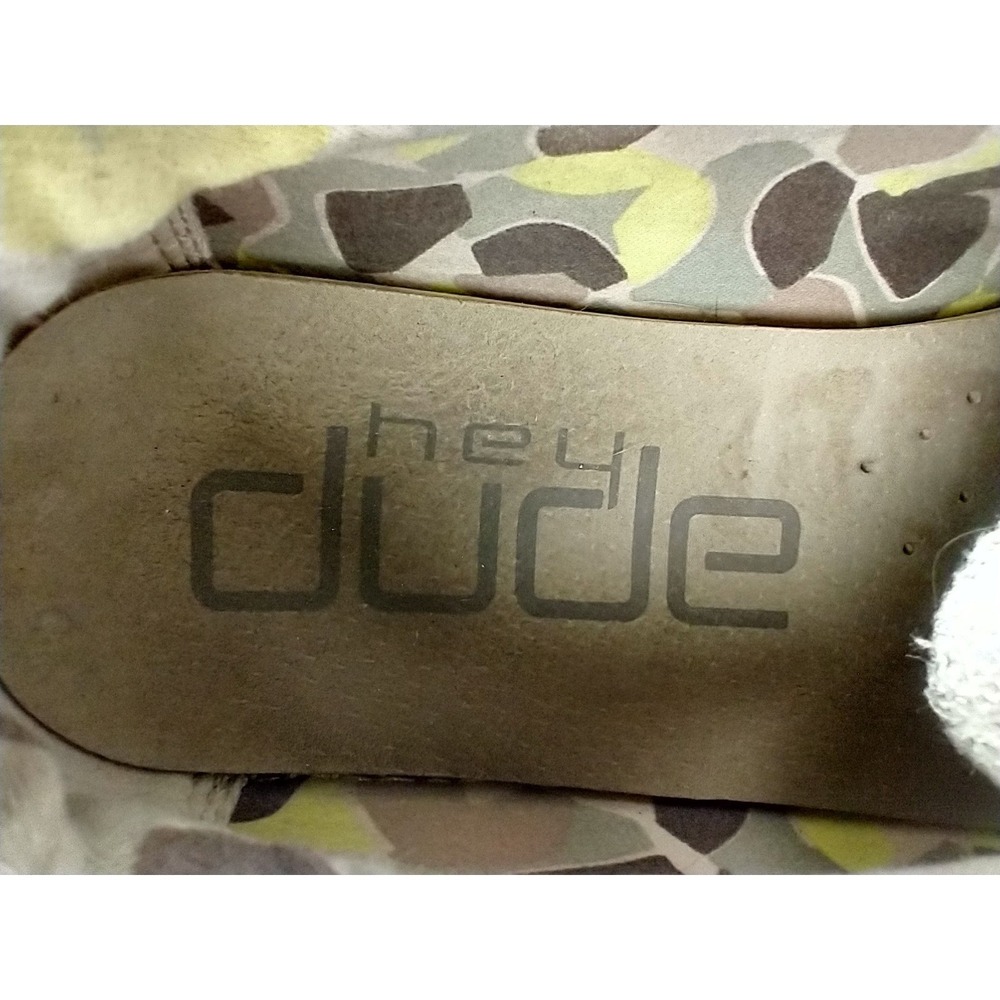 Hey Dude Wally Sox Fog Grey Mens Slip On Loafers Shoes Size 10 110353080 - Picture 11 of 11